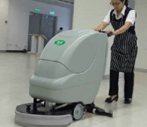 合美洗地机(青岛)展厅-超市洗地机视频